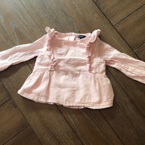 Baby Gap Girls Ruffle Blouse
